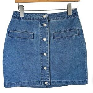 House of Harlow denim skirt